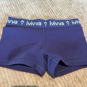 Ivivva Dark Purple Shorts - Size 8 (girls)